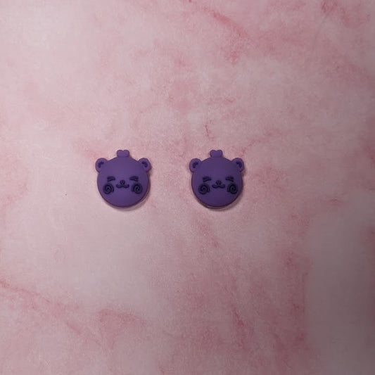 Purple Gummy Bear Thumb Grips for the Nintendo Switch/Lite/Oled