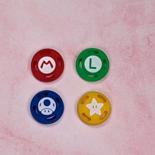 Even More Mario Bros Brothers Thumb Grips for the Nintendo Switch/Lite/Oled