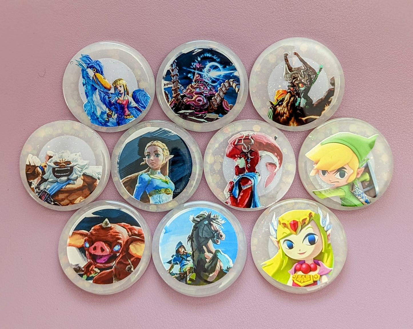  Customizable Resin Amiibo Coins: Legend of Zelda (all series!) 