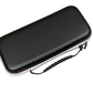 Nintendo Switch Oled Case - Beautiful Black Matte Finish with White Zipper Sturdy Handle
