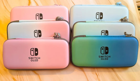 Nintendo Switch Classic and Oled Case - Beautiful Matte Finish in Soft Pastels and Gorgeous Ombres