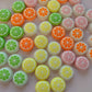 itrus Fruit Slices - Solid and Glow-in-the-Dark Thumb Grips 