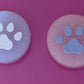 Glitter Jelly Paw Print Thumb Grips for the Nintendo Switch/Lite/Oled
