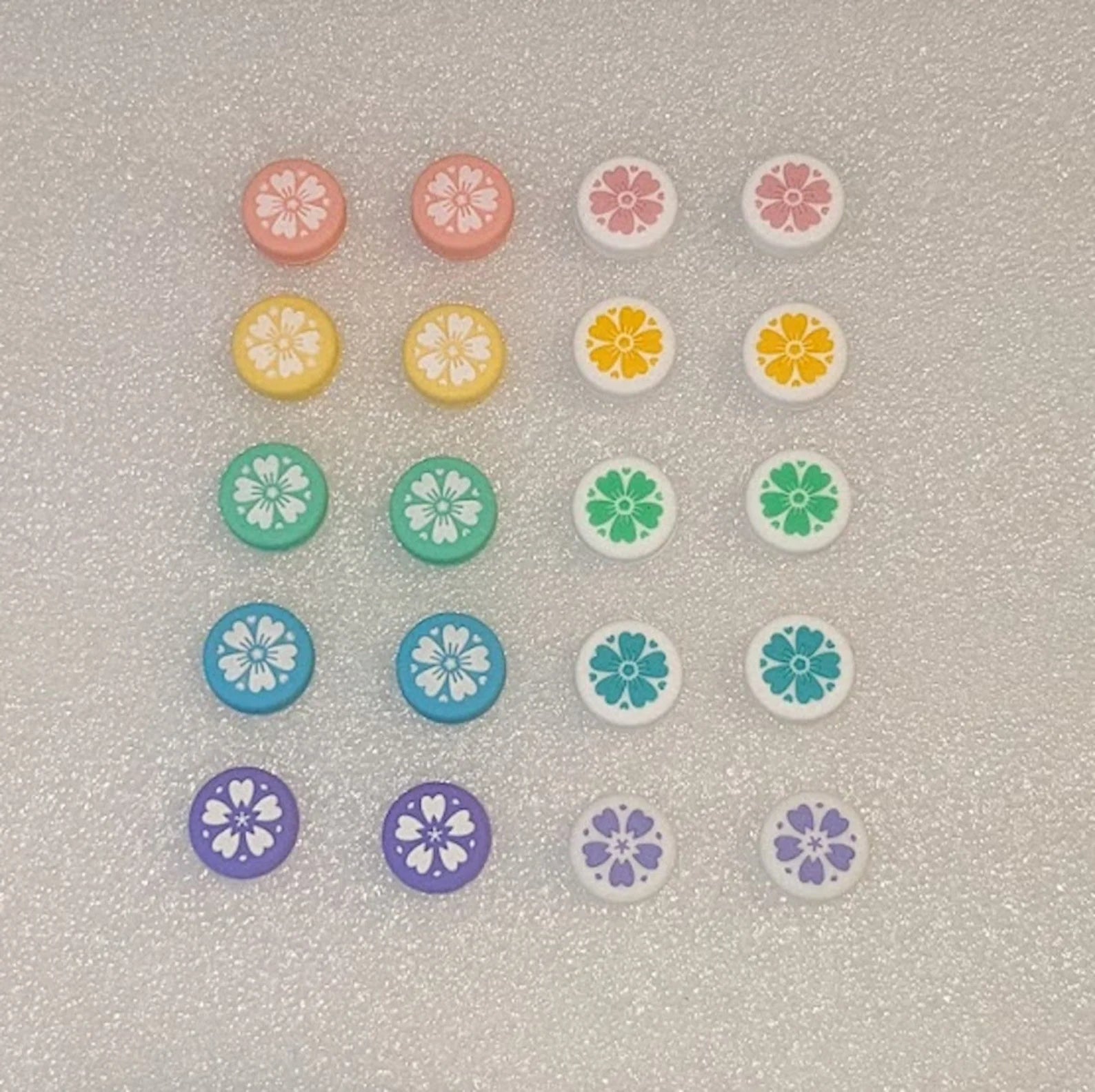 Pastel Sakura Flower Cherry Blossom Thumb Grips for the Nintendo Switch/Lite/Oled