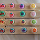 Bright Glow-in-the-Dark Cherry Animal Crossing Thumb Grips for Nintendo Switch/Lite/Oled