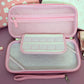 Nintendo Switch Classic and Oled Case - Double Sided Pink and White Sakura Cherry Blossom Carrying Case