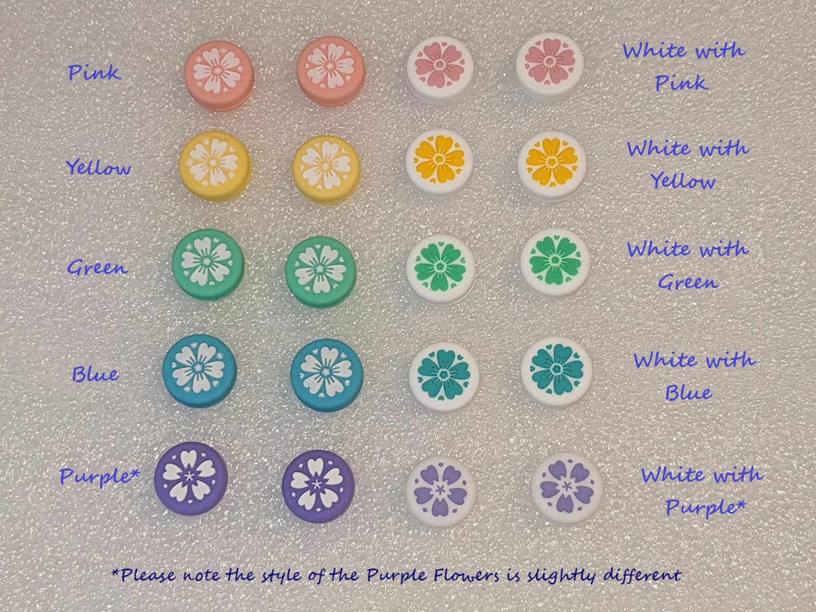 Pastel Sakura Flower Cherry Blossom Thumb Grips for the Nintendo Switch/Lite/Oled