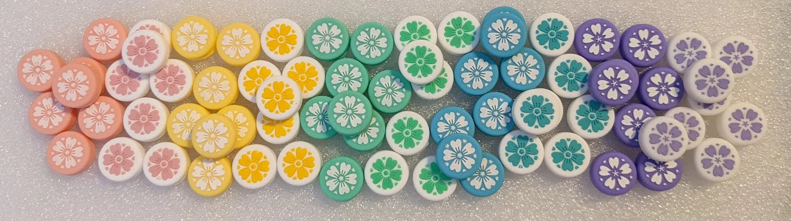Pastel Sakura Flower Cherry Blossom Thumb Grips for the Nintendo Switch/Lite/Oled