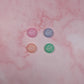 Glow in the Dark Animal Crossing Theme Leaf Logo Thumb Grips for Switch/Lite/Oled