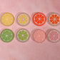 Citrus Fruit Slices - Solid and Glow-in-the-Dark Thumb Grips for the Nintendo Switch/Lite/Oled