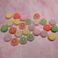itrus Fruit Slices - Solid and Glow-in-the-Dark Thumb Grips 