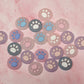 Chubby Gummy Paw Print Thumb Grips - Nintendo Switch/Lite/Oled