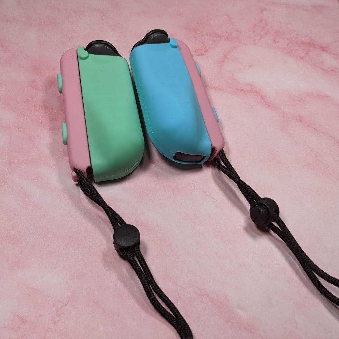 Colorful Pastel Rainbow Lanyard Wrist Straps  