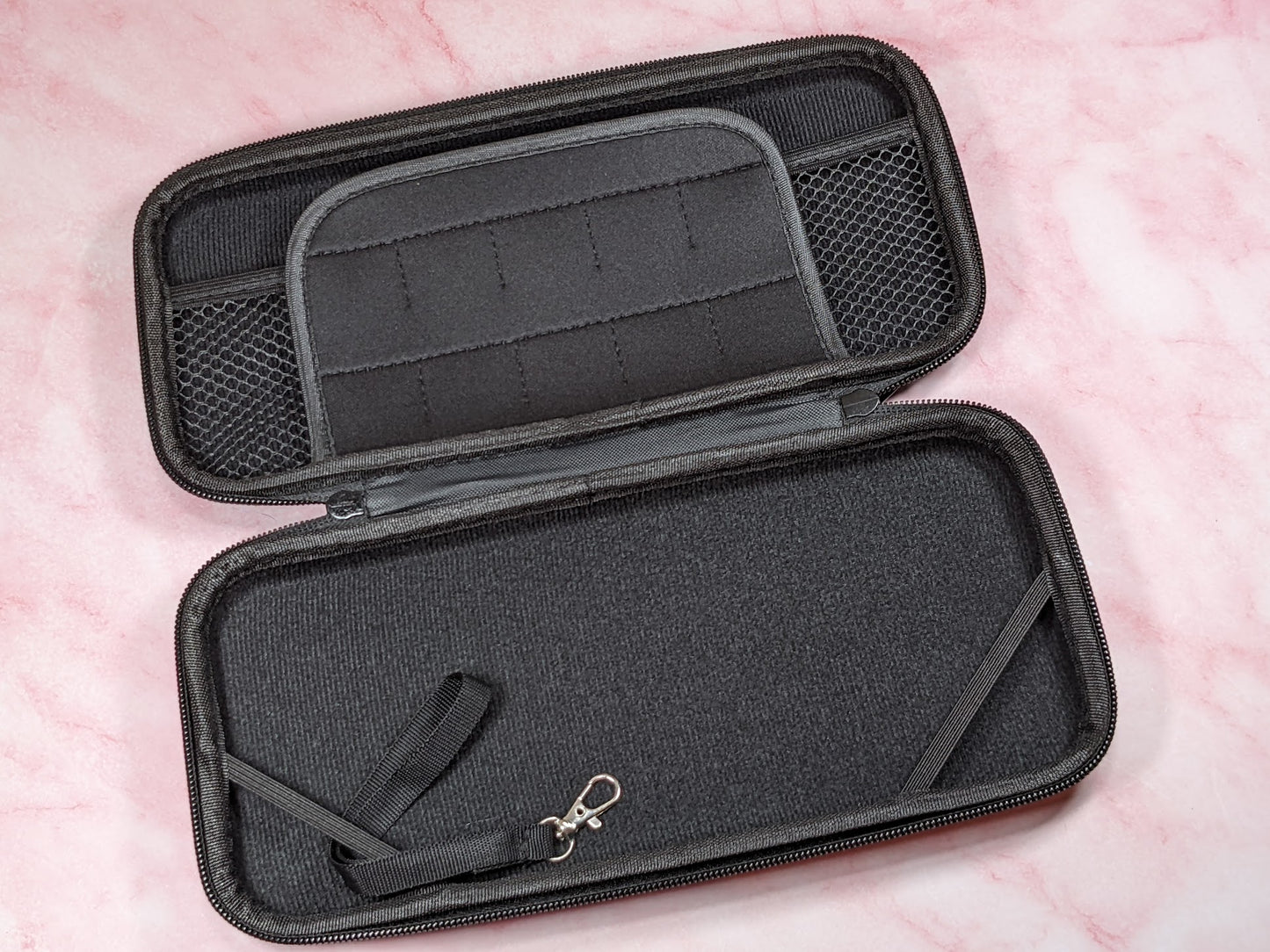 Matte Black Switch Case with Game Storage