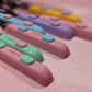 Colorful Pastel Rainbow Lanyard Wrist Straps  