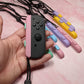 Colorful Pastel Rainbow Lanyard Wrist Straps