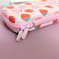 Nintendo Switch Classic and Oled Case - Adorable Kawaii Strawberry Carrying Case